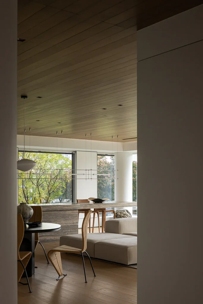HOMESEE 350 sqm Forest View Large Apartment Interior Design Large Apartment Interior Design case image 09