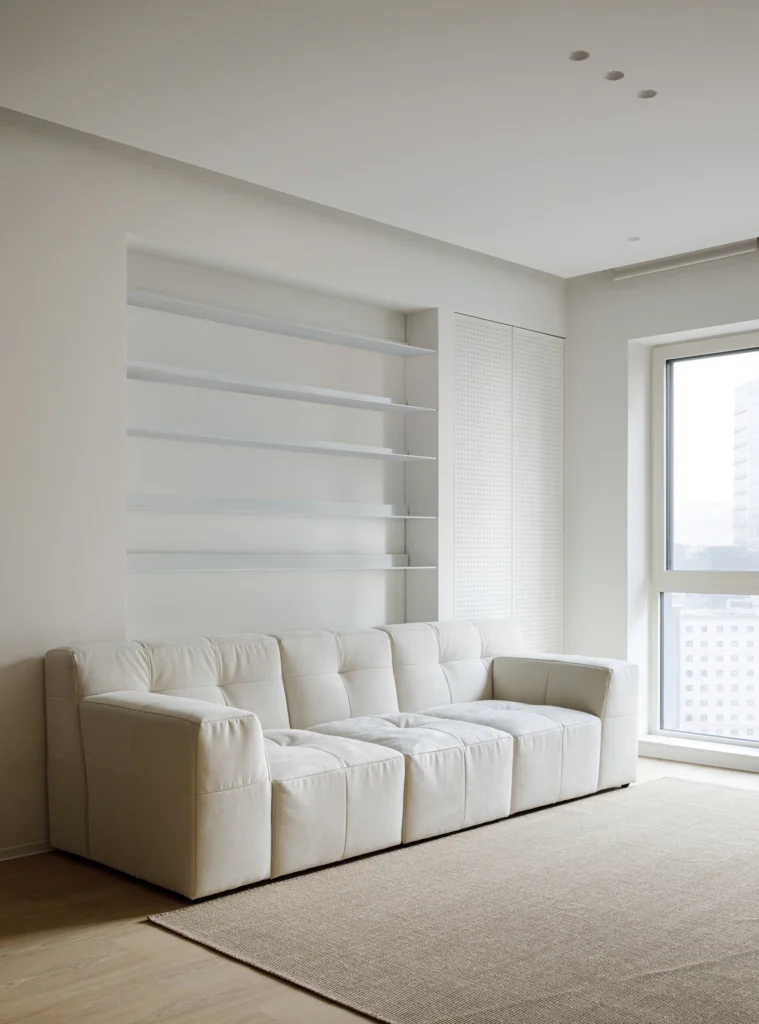 HOMESEE Beijing Chaoyang 85 sqm Stacked Small Apartment Small Apartment Interior Design case image 06