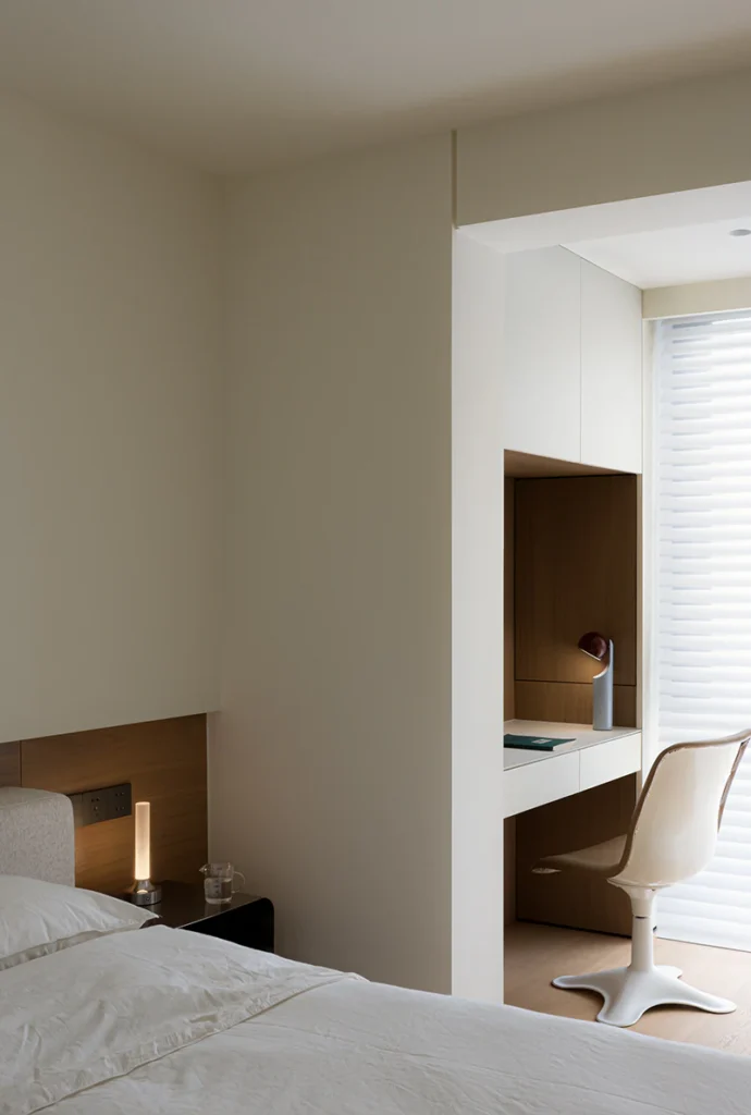 HOMESEE River View Wood Small Apartment Interior Design Small Apartment Interior Design case image 04