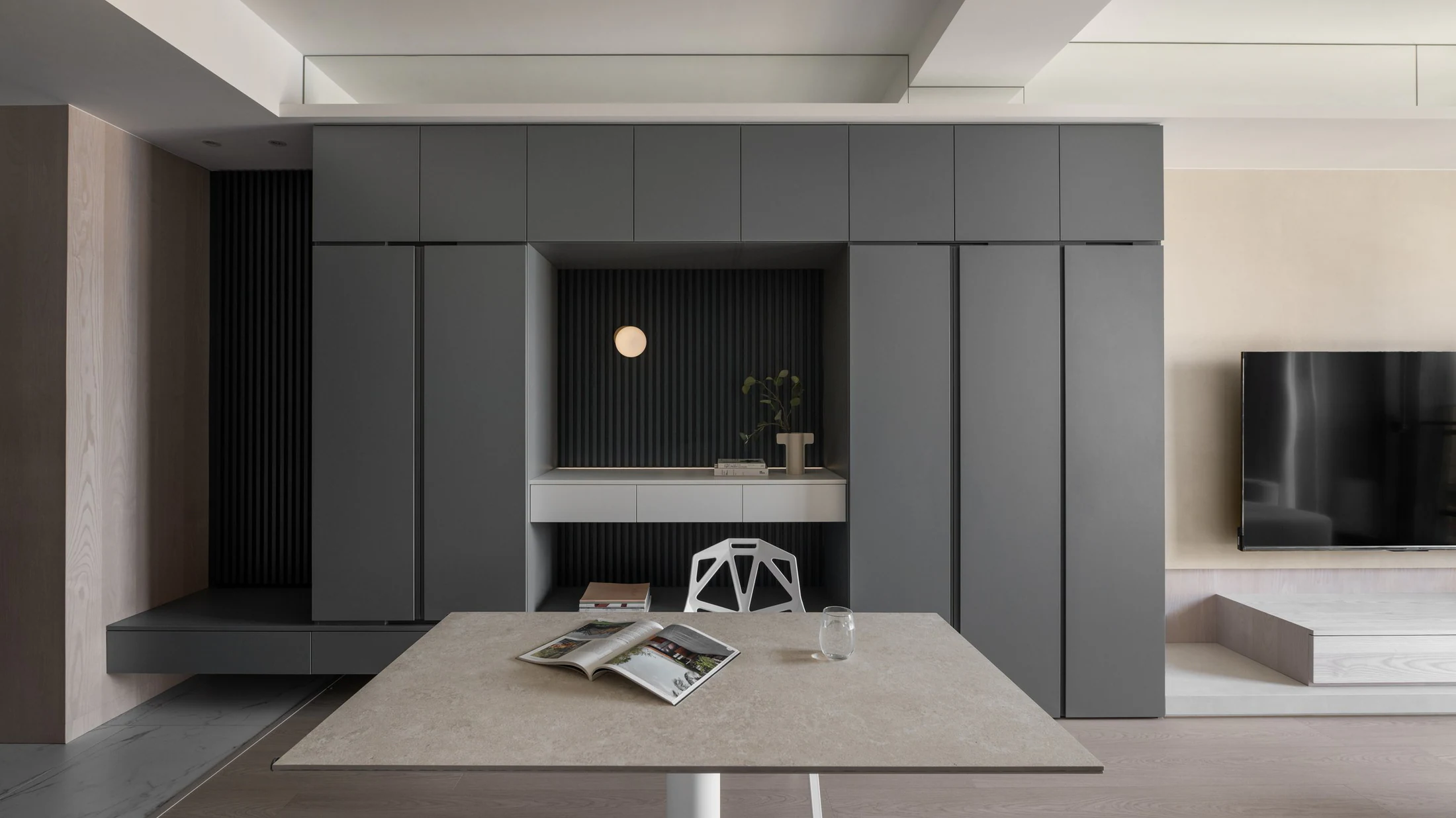 HOMESEE Chang Residence Small Apartment Interior Design Small Apartment Interior Design case image 05