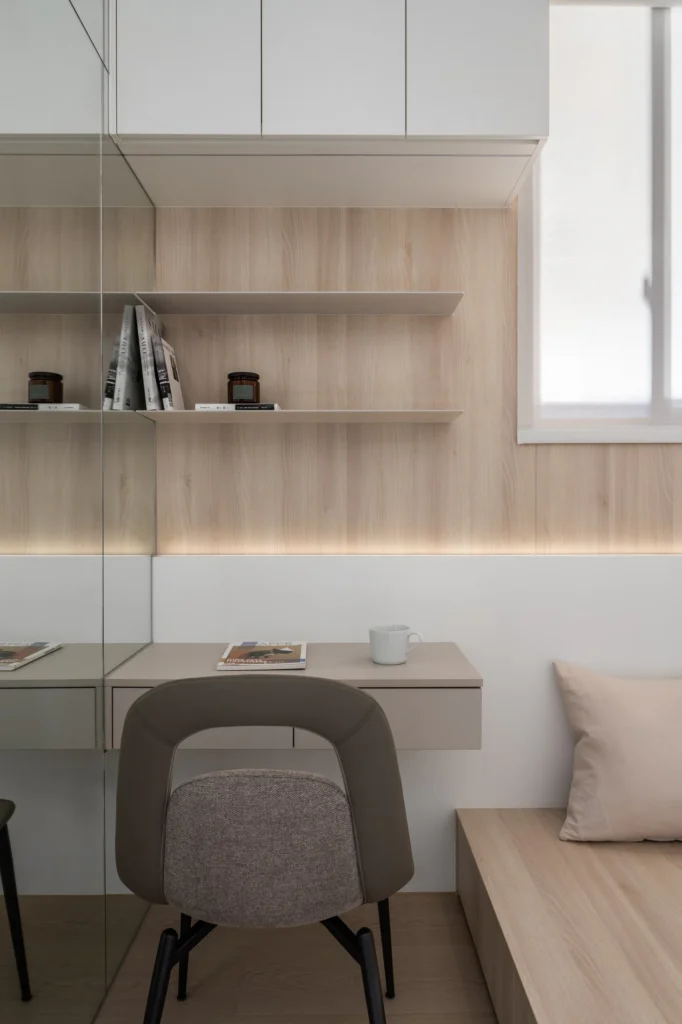 HOMESEE Chang Residence Small Apartment Interior Design Small Apartment Interior Design case image 07