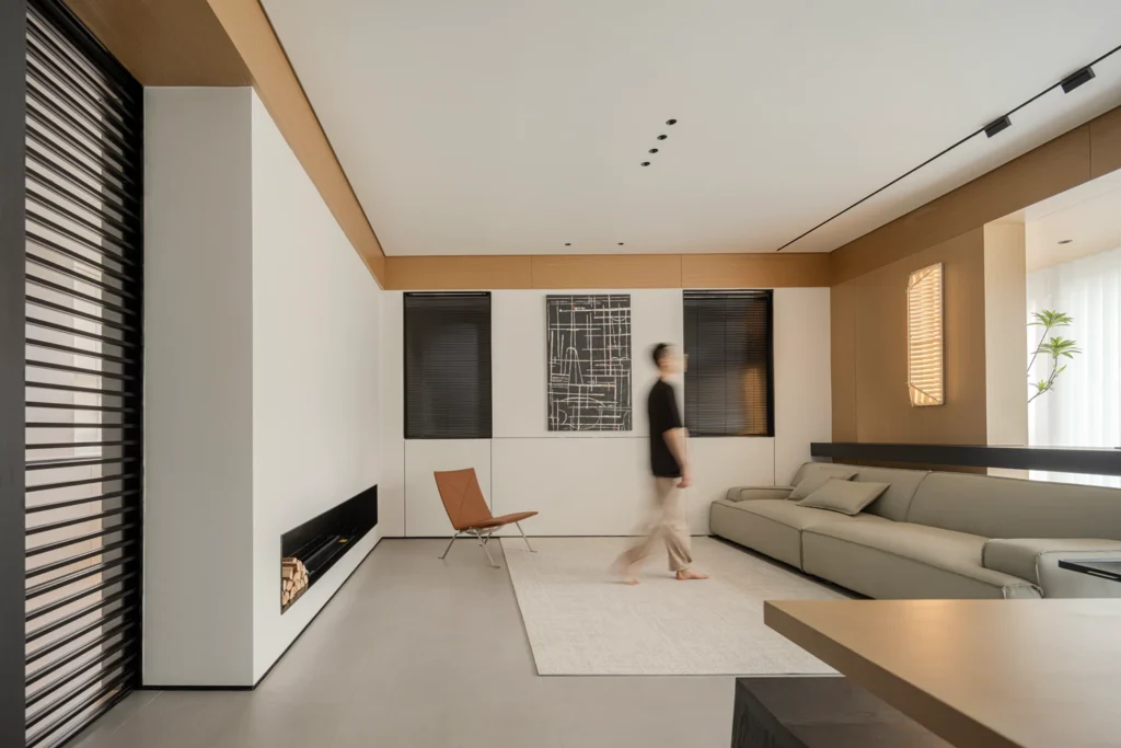 双屿现代极简住宅 室内设计案例图片 04