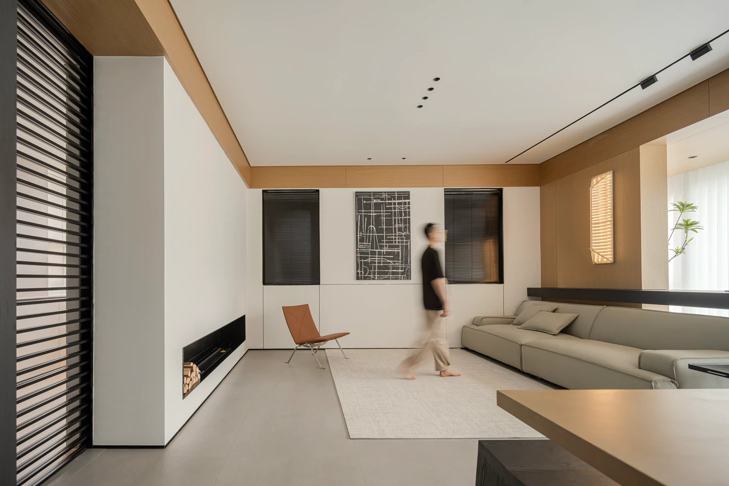 双屿现代极简住宅 室内设计案例图片 04