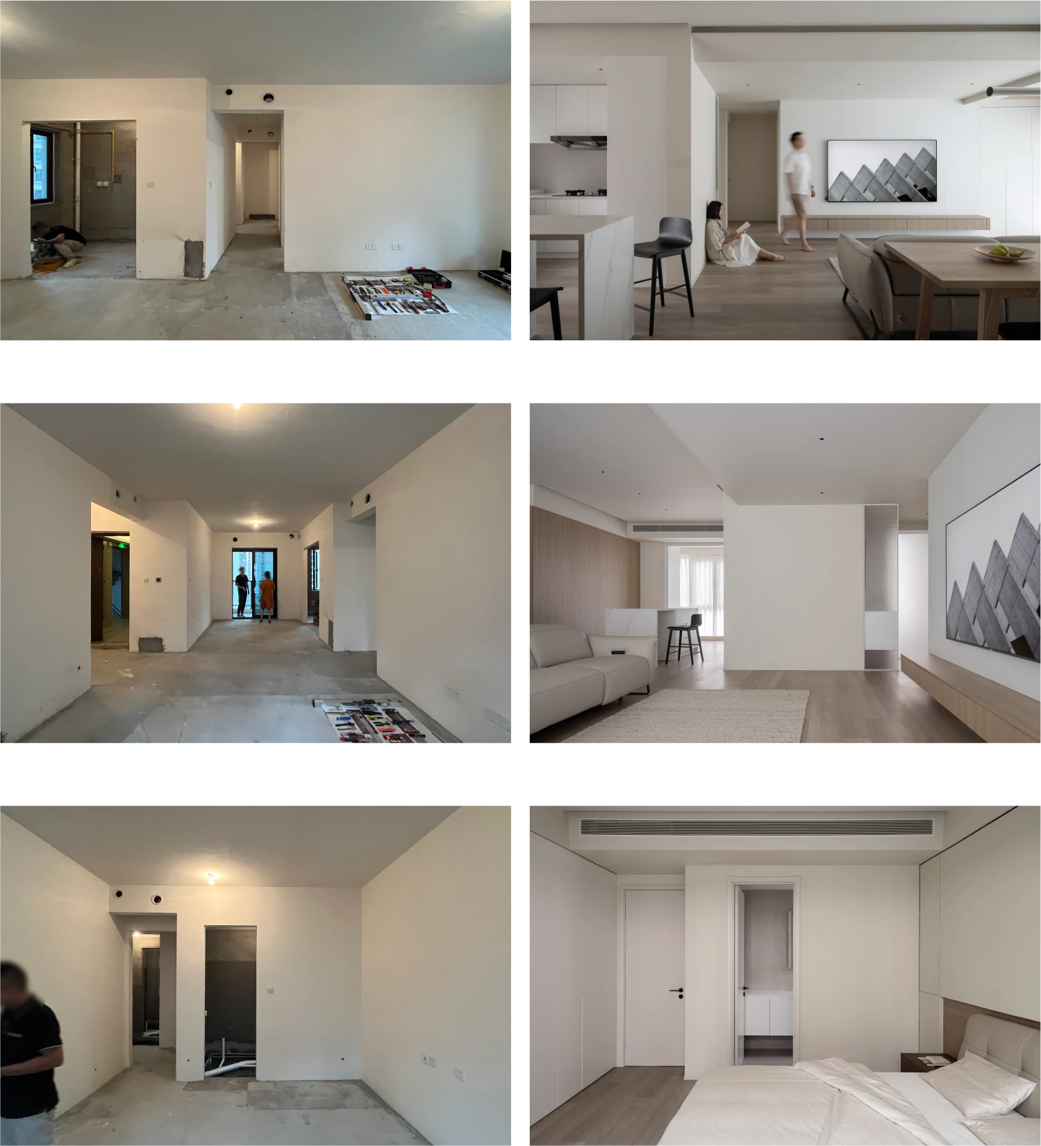 雾山现代极简住宅 室内设计案例图片 03