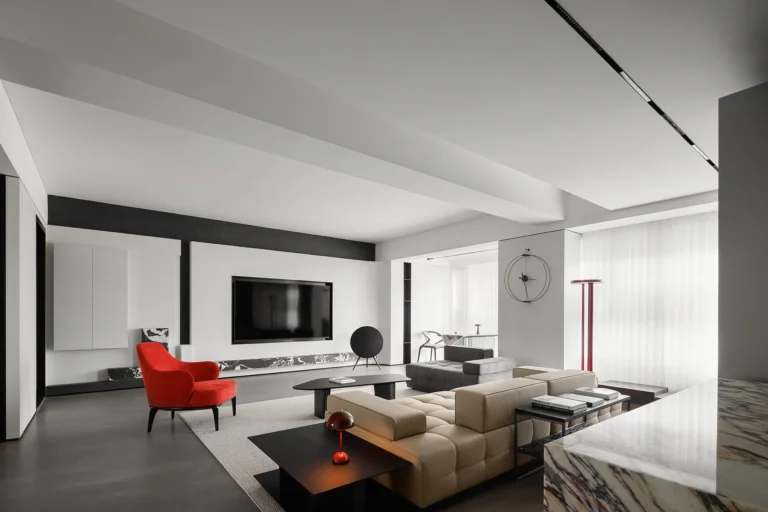 HOMESEE Bulgari-Inspired Modern Minimalist Residence