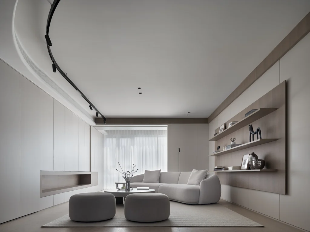 HOMESEE Wrapped Modern Simple Residence interior design case image 03