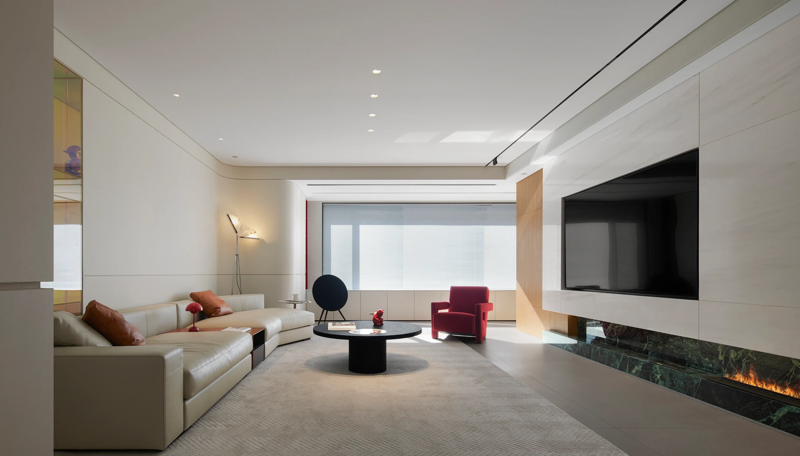 HOMESEE Clear Light and Shadow Modern Simple Residence interior design case image 07