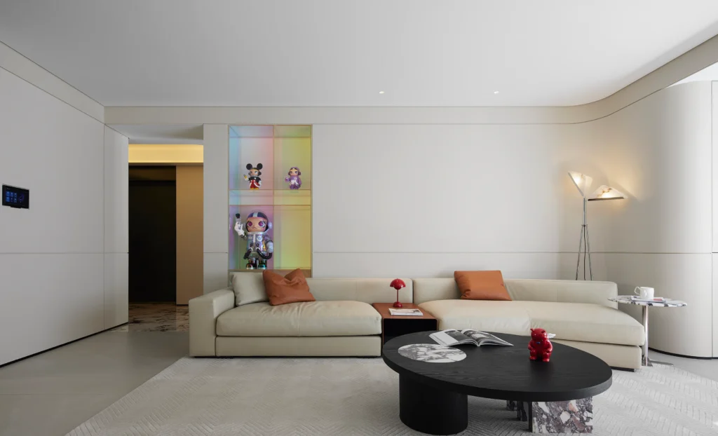 HOMESEE Clear Light and Shadow Modern Simple Residence interior design case image 08
