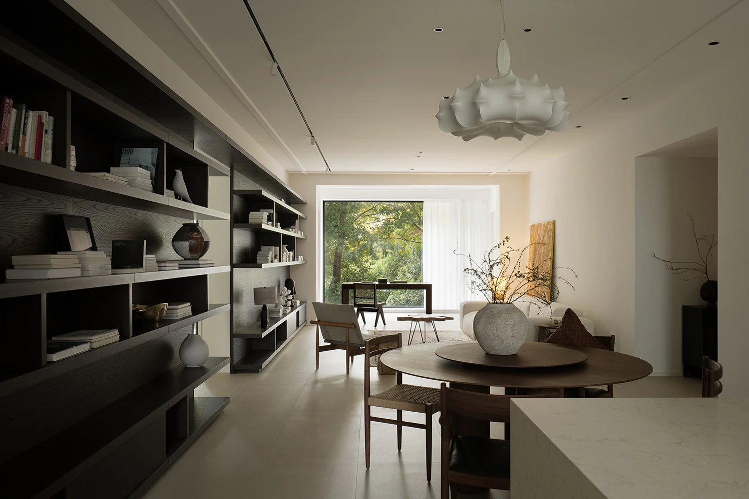HOMESEE Mid-Hill Modern Simple Residence interior design case image 07
