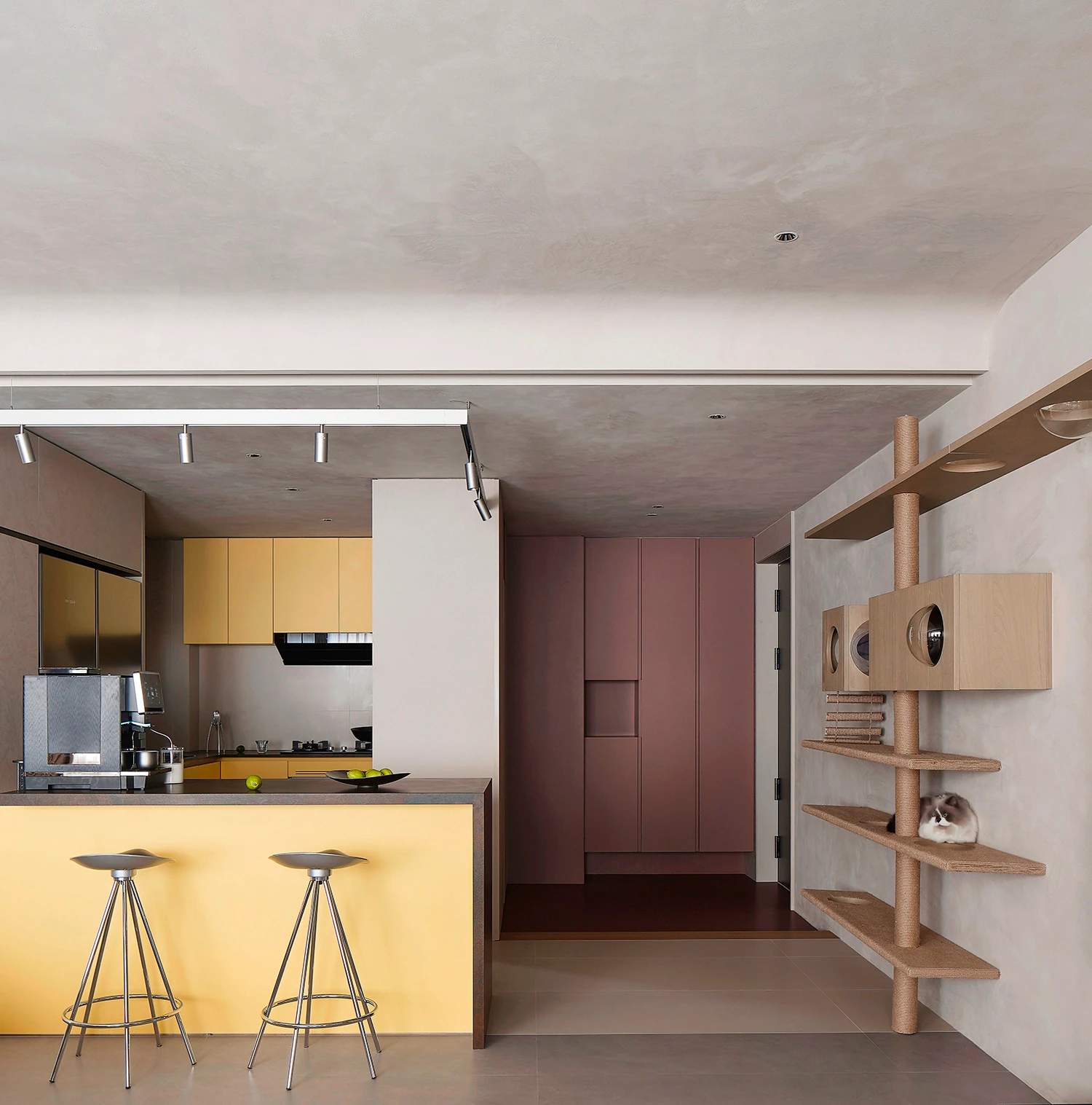 HOMESEE Quadrant Modern Simple Residence interior design case image 05