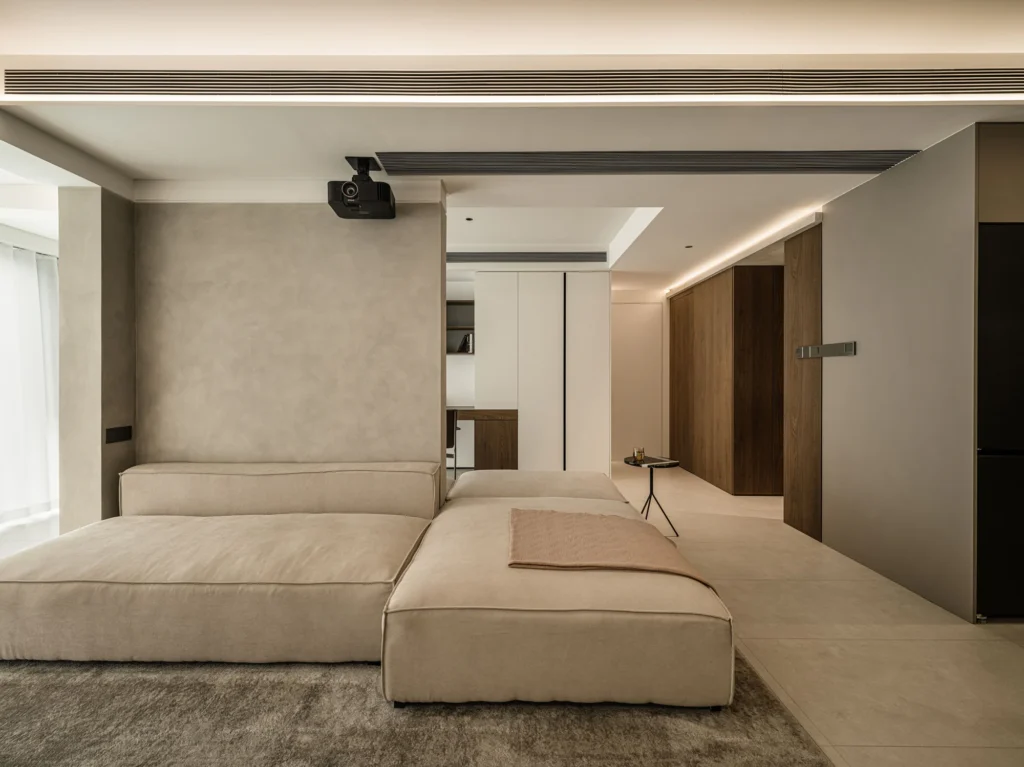 HOMESEE Quiet Corner Modern Simple Residence interior design case image 03