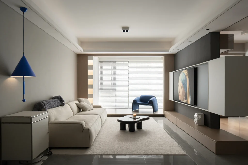 HOMESEE Cloud Ease Modern Simple Residence interior design case image 10