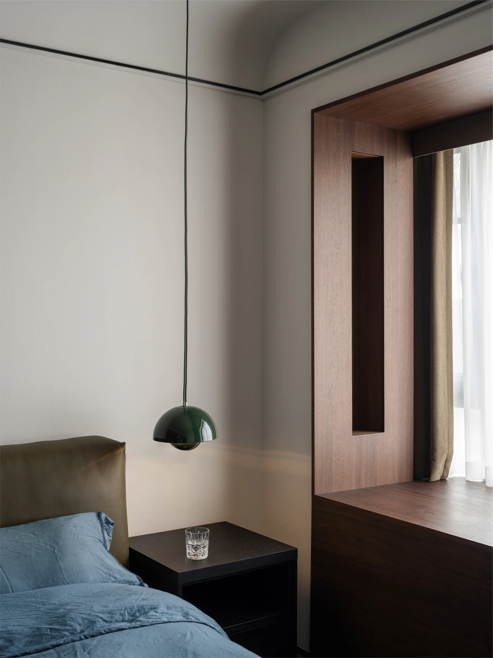 HOMESEE Moonlit Bamboo Modern Simple Residence interior design case image 03
