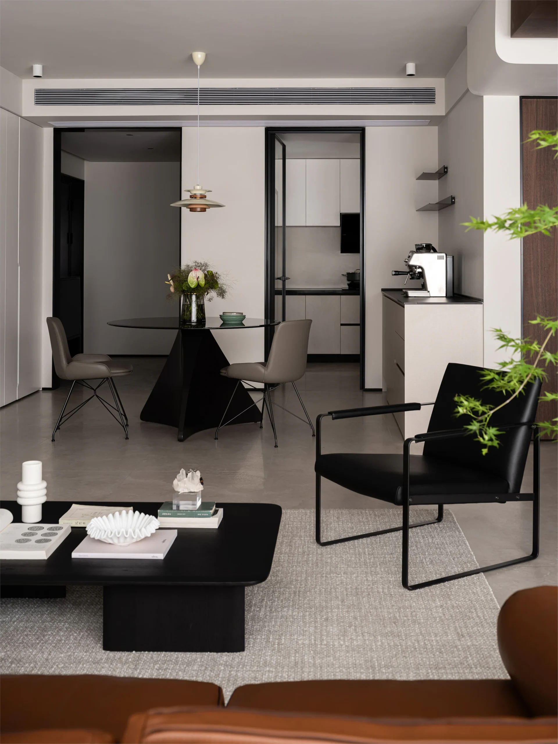 HOMESEE Moonlit Bamboo Modern Simple Residence interior design case image 08