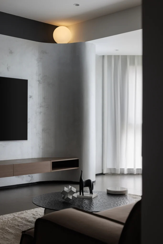 HOMESEE Jinyi Modern Simple Residence interior design case image 02