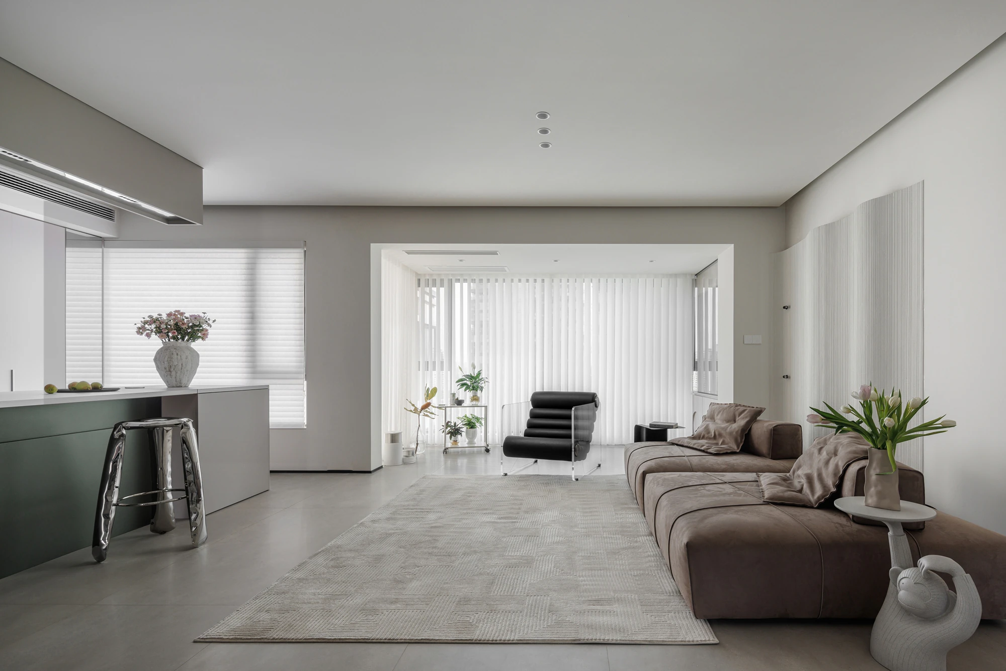 HOMESEE Zhiyu Modern Simple Residence interior design case image 10