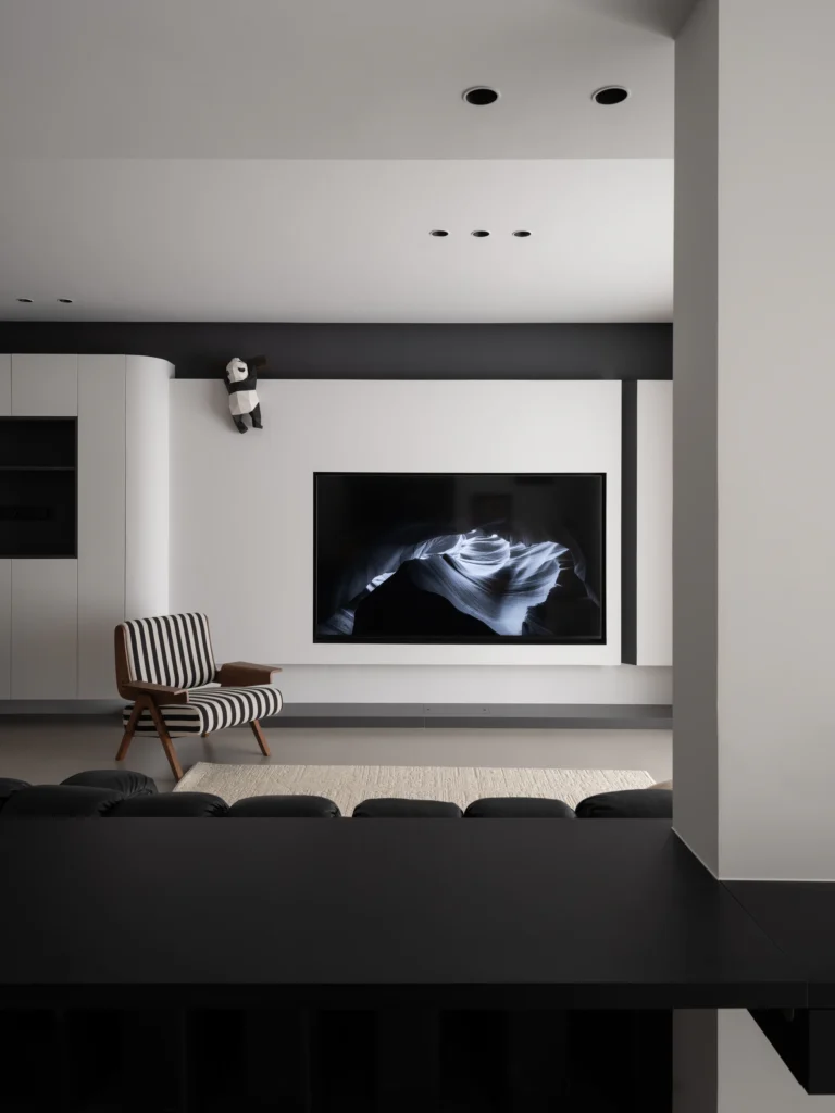 HOMESEE Art Nest Modern Simple Residence interior design case image 04