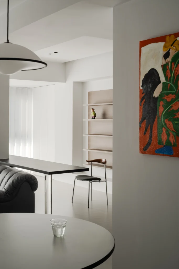HOMESEE Art Nest Modern Simple Residence interior design case image 06