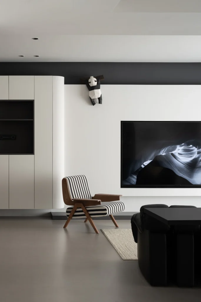 HOMESEE Art Nest Modern Simple Residence interior design case image 09