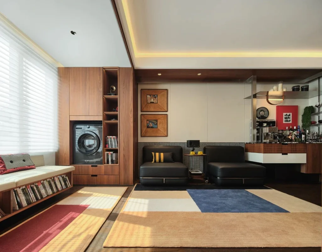 HOMESEE Playful Bauhaus Modern Residence interior design case image 02