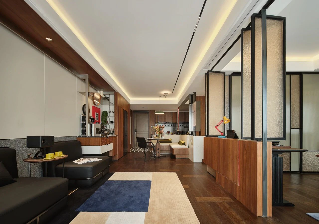 HOMESEE Playful Bauhaus Modern Residence interior design case image 03