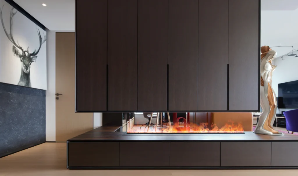 HOMESEE Shenzhen 190 sqm Modern Simple Private Residence interior design case image 03