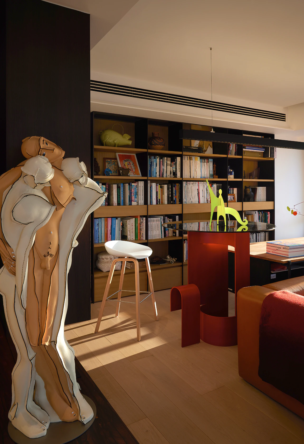HOMESEE Shenzhen 190 sqm Modern Simple Private Residence interior design case image 07