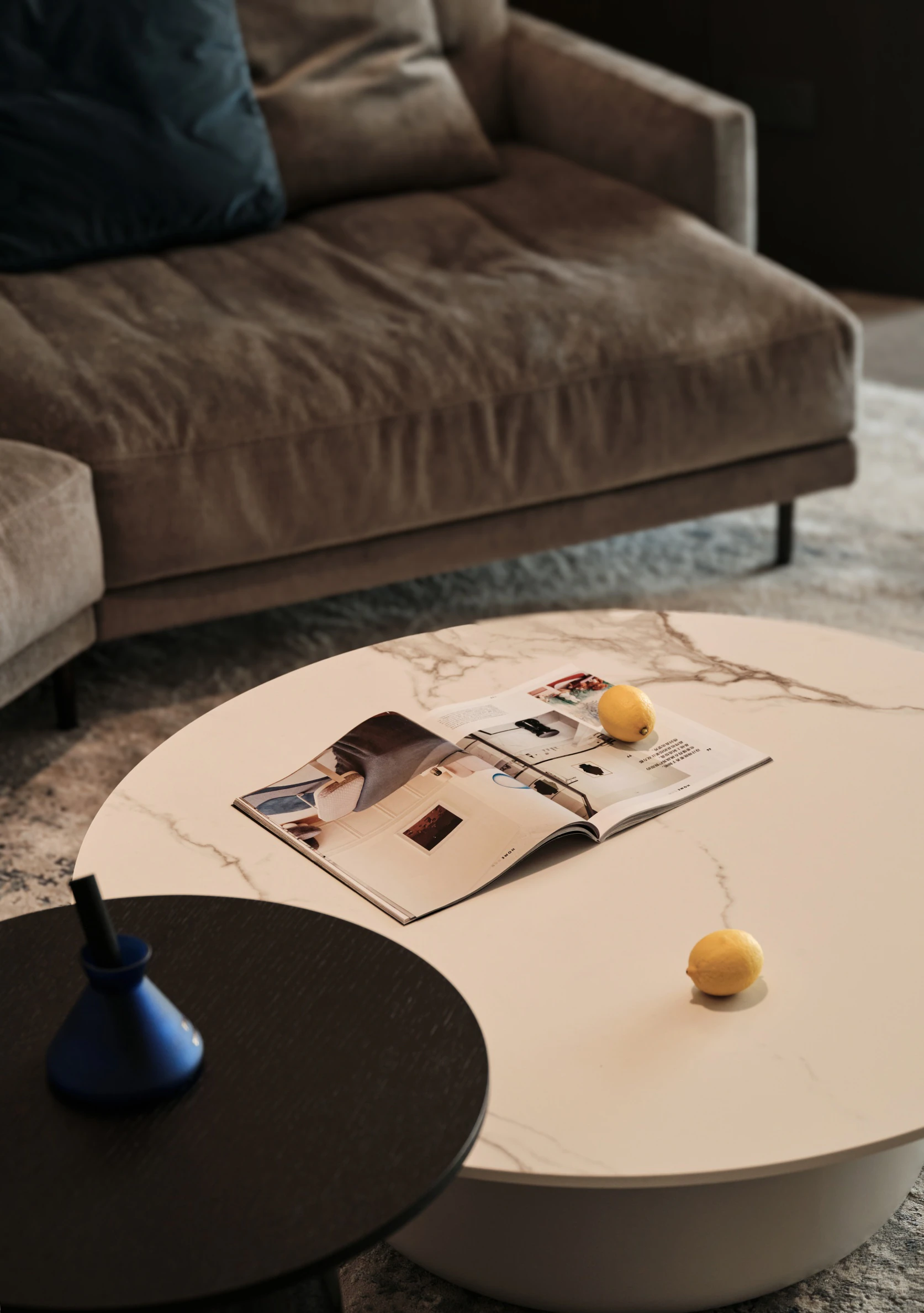 HOMESEE Premium Gray Lake View Modern Simple Residence interior design case image 02