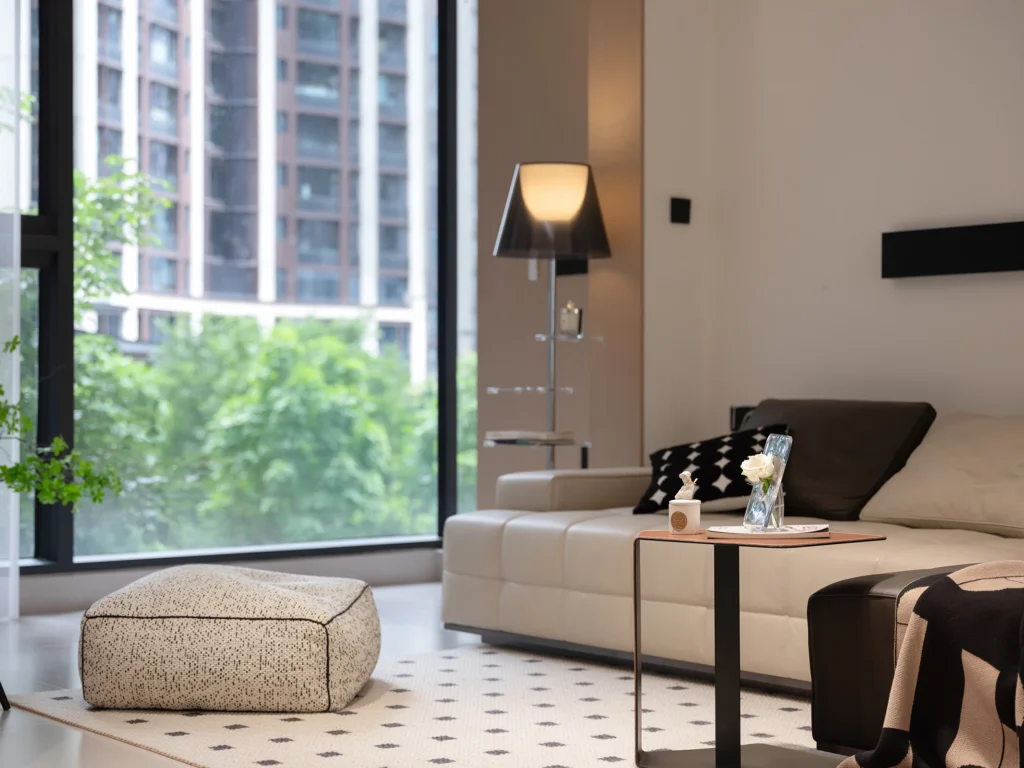 HOMESEE Black and White Lightyear Modern Simple Residence interior design case image 05