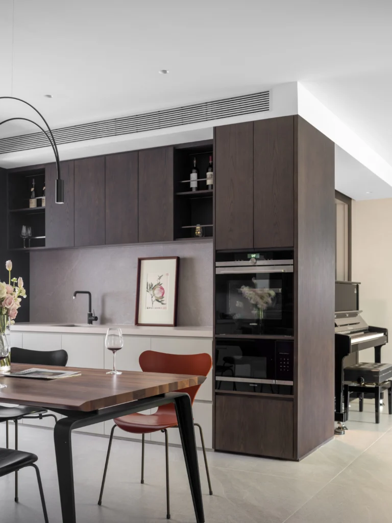 HOMESEE Yuanzhong Fenghua Garden Modern Simple Residence interior design case image 03