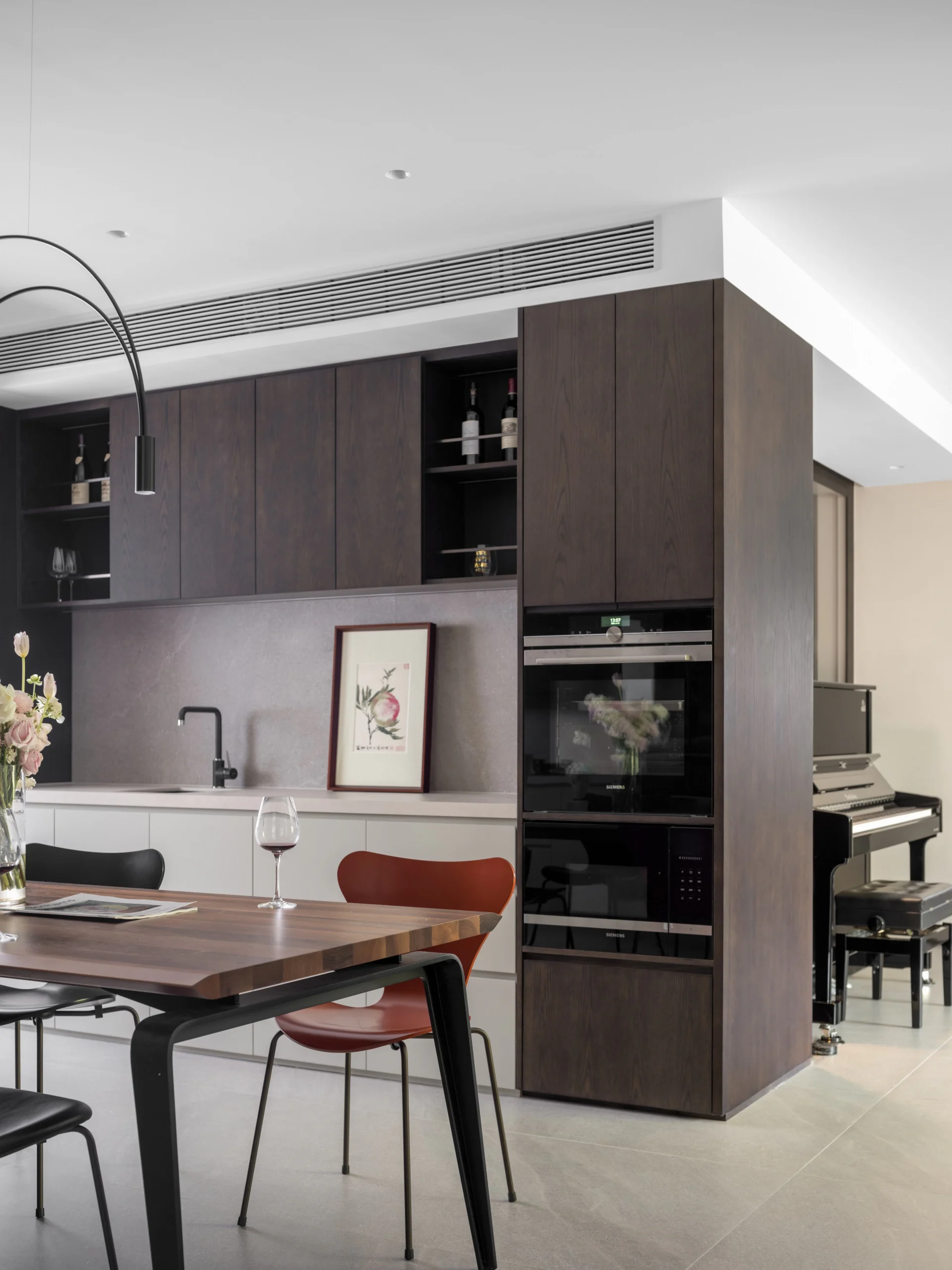 HOMESEE Yuanzhong Fenghua Garden Modern Simple Residence interior design case image 03