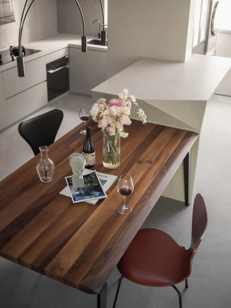 HOMESEE Yuanzhong Fenghua Garden Modern Simple Residence interior design case image 07