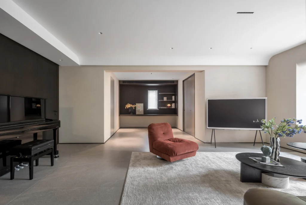HOMESEE Yuanzhong Fenghua Garden Modern Simple Residence interior design case image 10