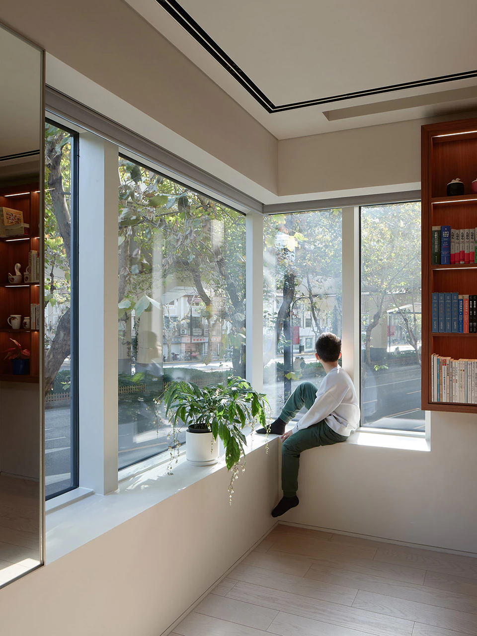 HOMESEE Shanghai Sinan Mansion East Garden Modern Simple Residence interior design case image 03