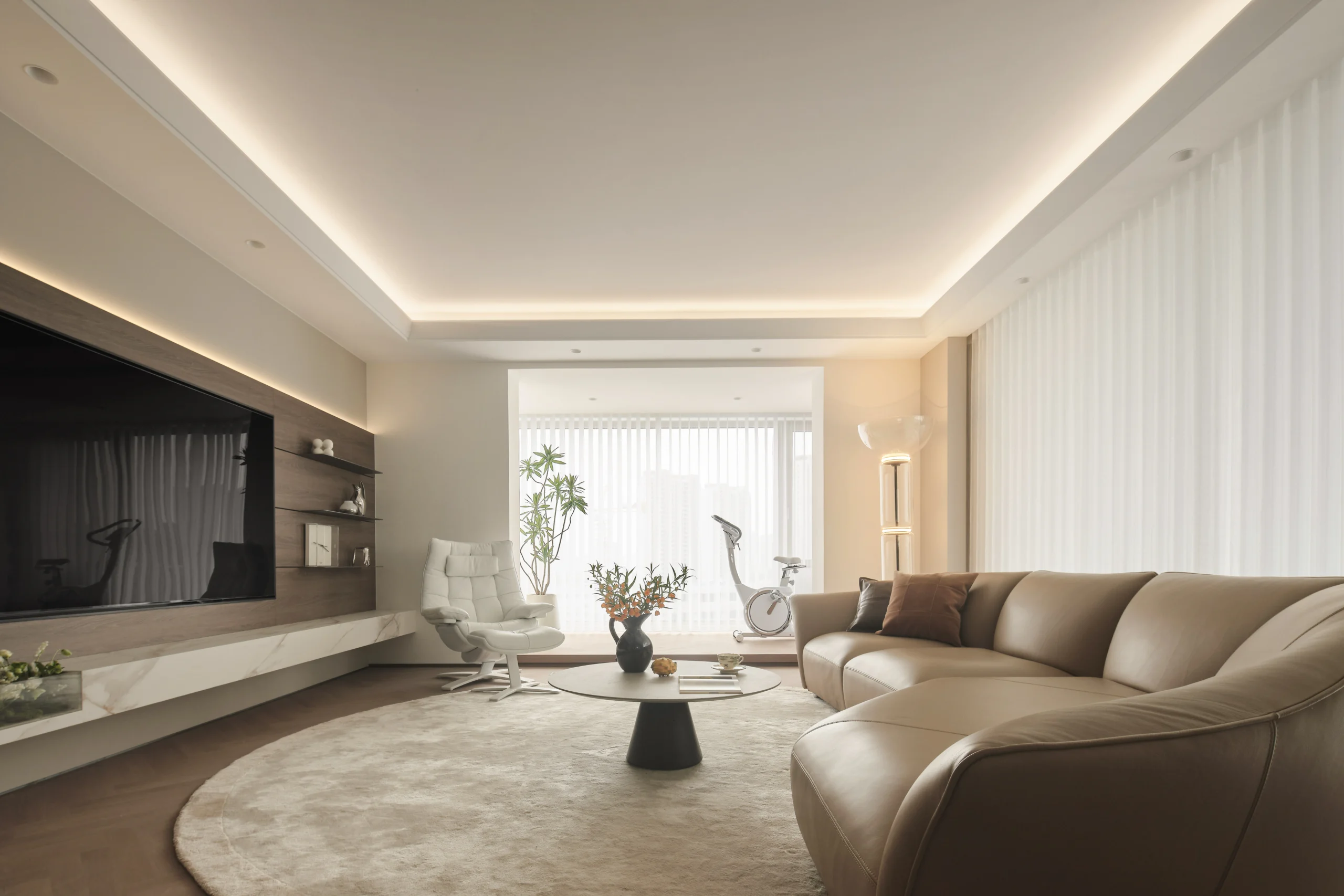 HOMESEE Warm Smiling Modern Simple Residence interior design case image 06