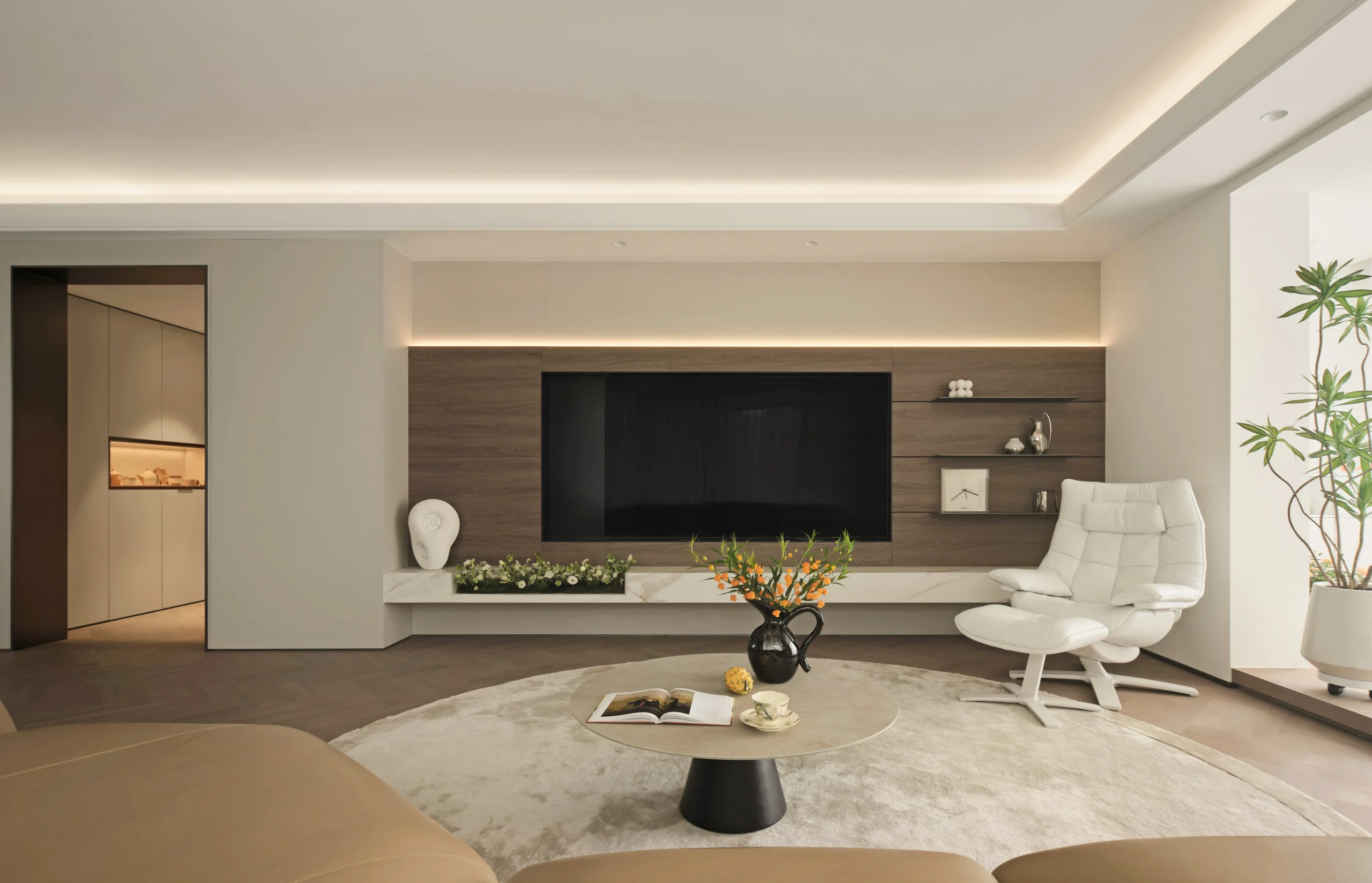 HOMESEE Warm Smiling Modern Simple Residence interior design case image 07