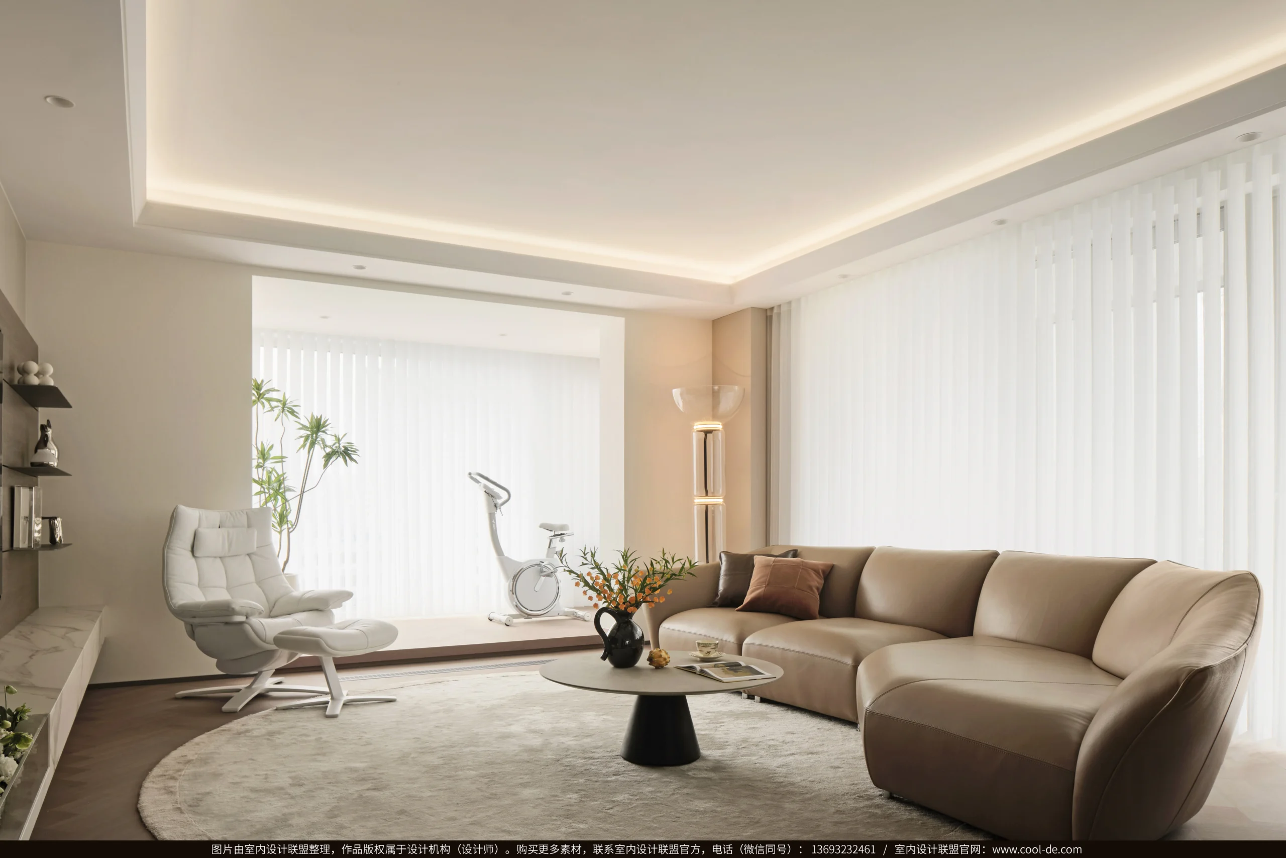 HOMESEE Warm Smiling Modern Simple Residence interior design case image 09