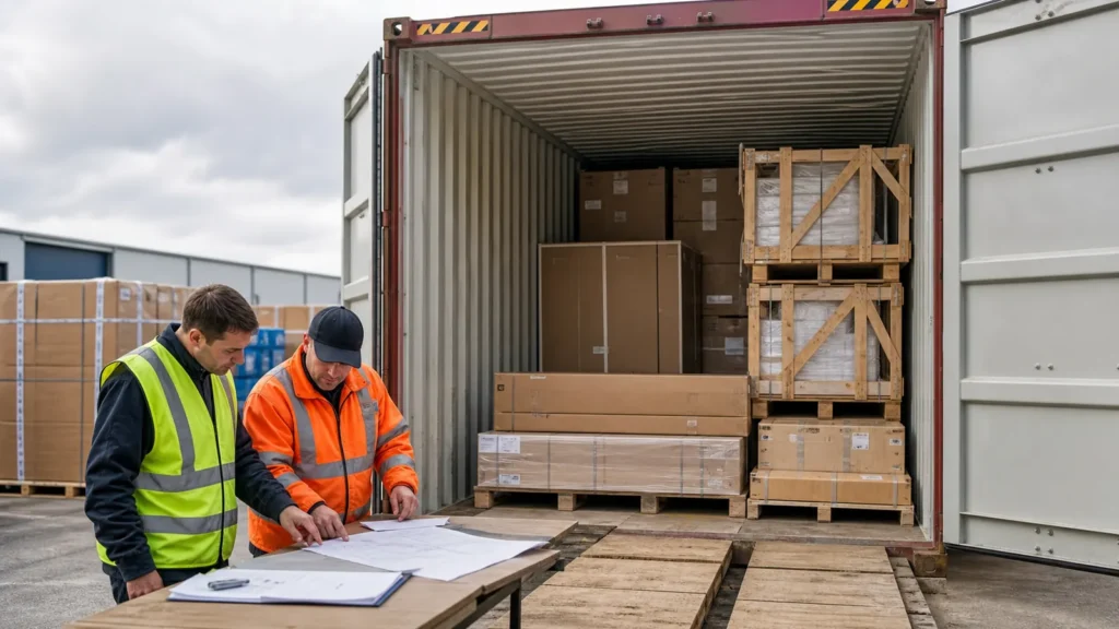 How to Plan Mixed Interior Materials Container Loading and Evidence