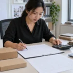 HOMESEE-Decor 01 boq line item unit pack count reconciliation register for interior materials sourcing and project design