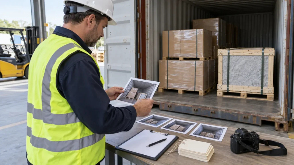 Container Stuffing Photo Evidence Index Before Seal Closure