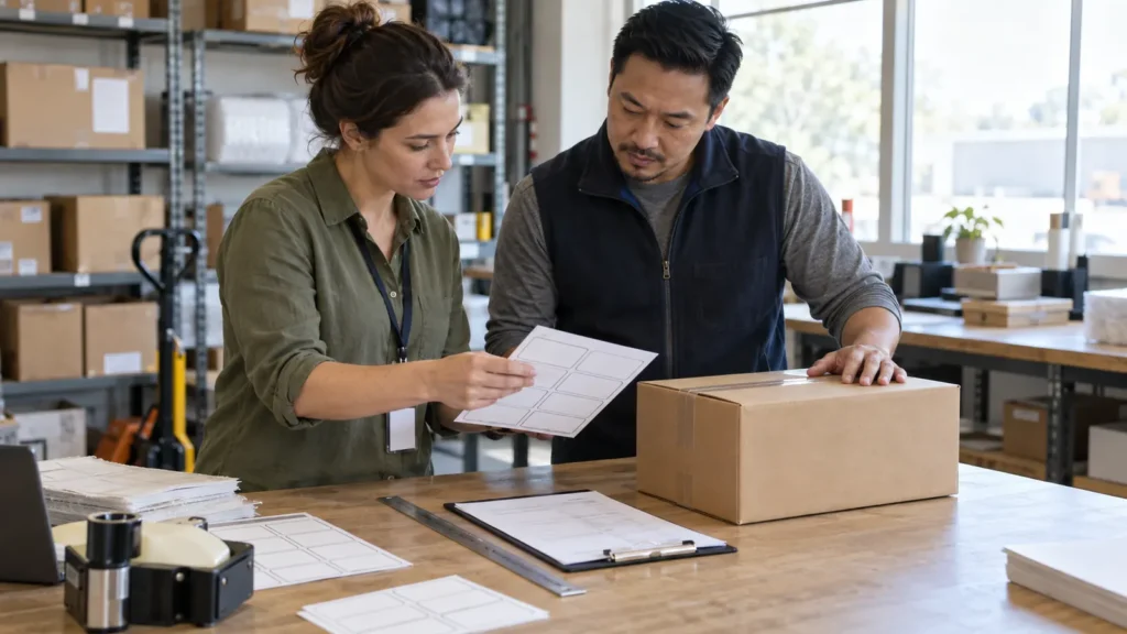 Package Label Proof and Language Review Before Bulk Printing