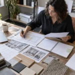 HOMESEE-Decor 02 supplier document due date transmittal register after award for interior materials sourcing and project design