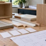 HOMESEE-Decor 04 cabinetry filler scribe end panel responsibility log for interior materials sourcing and project design