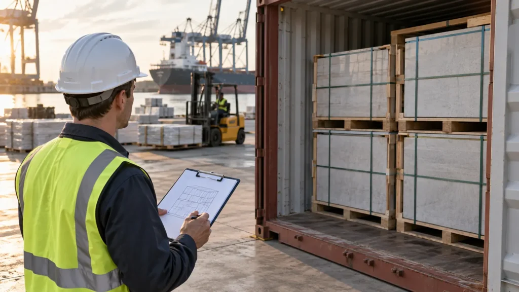 Container Loading Plan versus Actual Stowage Variance Log