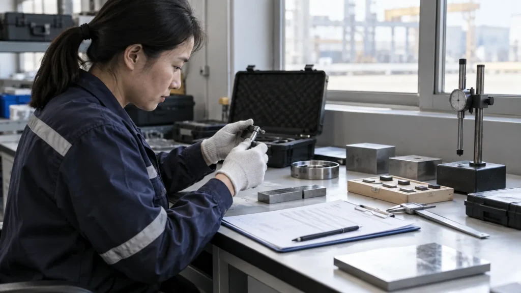 Inspection Instrument Status Evidence Request Register