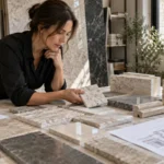 HOMESEE-Decor 04 stone tile edge finish exposed face schedule for interior materials sourcing and project design