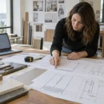 HOMESEE-Decor 05 cabinetry appliance opening input schedule shop drawings for interior materials sourcing and project design