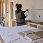 HOMESEE-Decor 05 cabinetry final site measurement release before production for interior materials sourcing and project design
