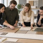 HOMESEE-Decor 05 cross category finish conflict review before procurement for interior materials sourcing and project design