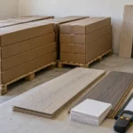 HOMESEE-Decor 05 flooring carton acclimation moisture evidence handover for interior materials sourcing and project design